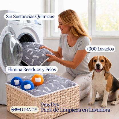 PawDry™ — Empapador Reutilizable para Perros